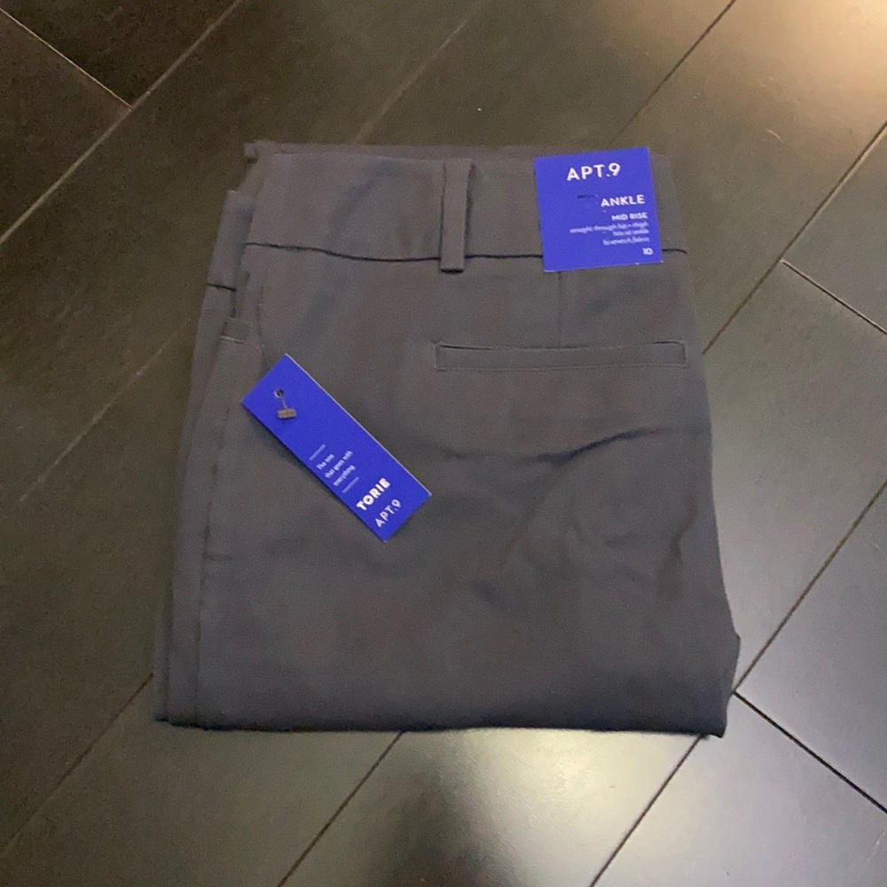 Apt 9 Trouser Pants NWT